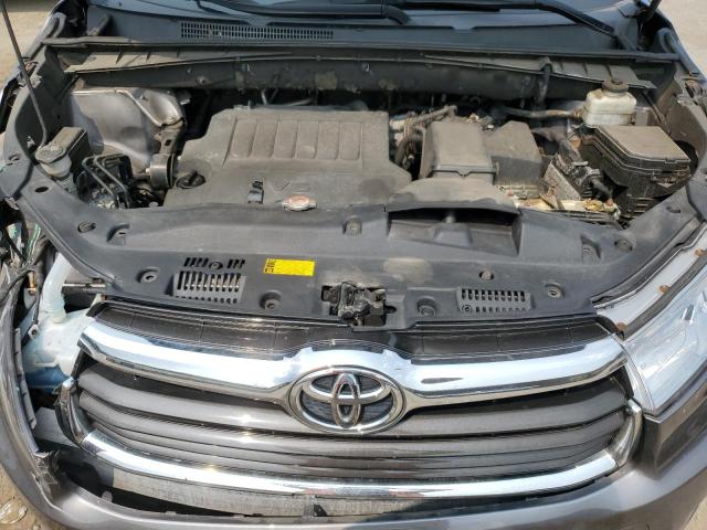 5TDJKRFH4GS258142 - 2016 TOYOTA HIGHLANDER XLE Boz foto 12