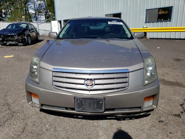 1G6DM577340171436 - 2004 CADILLAC CTS BEIGE photo 5