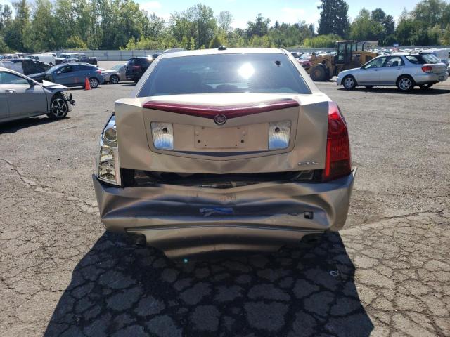 1G6DM577340171436 - 2004 CADILLAC CTS BEIGE photo 6