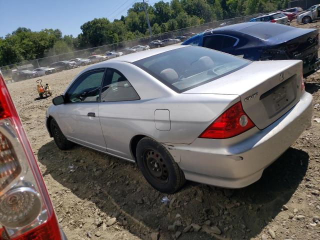 1HGEM22125L067105 - 2005 HONDA CIVIC DX VP فضي صورة 2