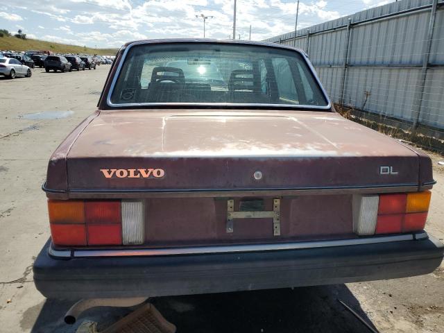 YV1AX8841D1918159 - 1983 VOLVO 244 DL MAROON photo 6