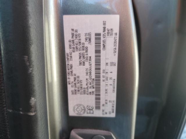 5LMCJ2D98GUJ27394 - 2016 LINCOLN MKC SELECT 棕色 照片 12