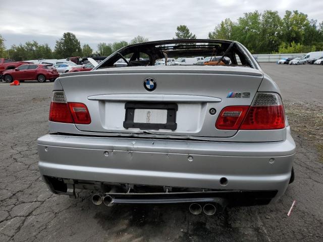 WBSBL93433JR24149 - 2003 BMW M3 SILVER photo 6