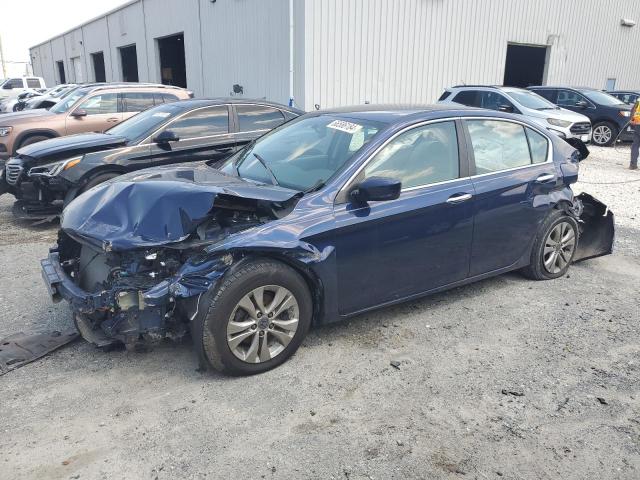 1HGCR2F33DA092190 - 2013 HONDA ACCORD LX BLUE photo 1