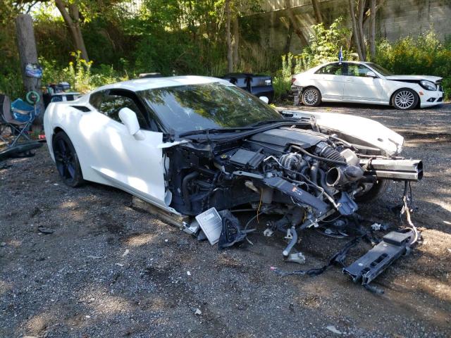 1G1YB2D7XK5116966 - 2019 CHEVROLET CORVETTE STINGRAY 1LT WHITE photo 4