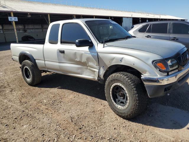 5TESM92N12Z051553 - 2002 TOYOTA TACOMA XTRACAB PRERUNNER ვერცხლისფერი ფოტო 4