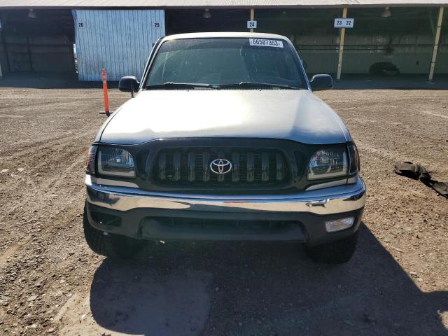 5TESM92N12Z051553 - 2002 TOYOTA TACOMA XTRACAB PRERUNNER ვერცხლისფერი ფოტო 5