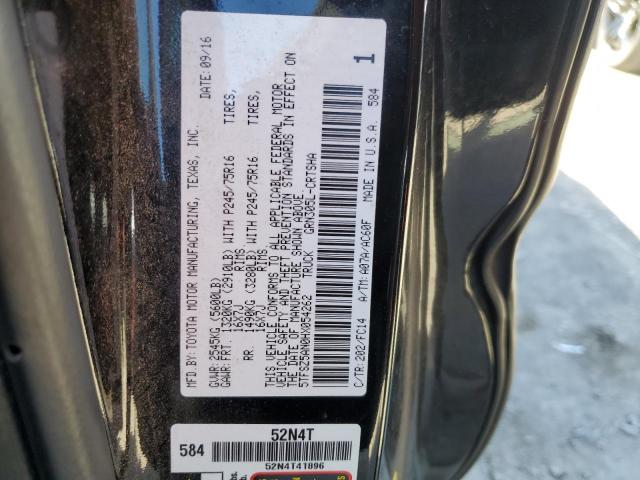 5TFSZ5AN0HX054262 - 2017 TOYOTA TACOMA ACCESS CAB შავი ფოტო 13