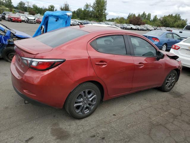 3MYDLBYV8KY511471 - 2019 TOYOTA YARIS L RED photo 3