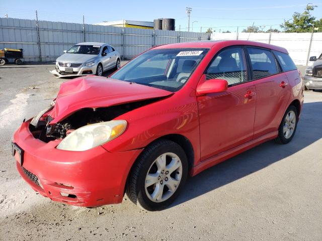 2T1KR32E33C071714 - 2003 TOYOTA COROLLA MA XR RED photo 1