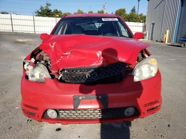 2T1KR32E33C071714 - 2003 TOYOTA COROLLA MA XR RED photo 5