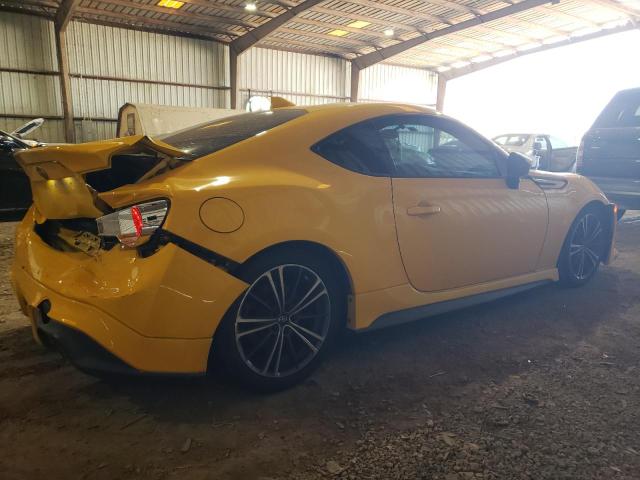 JF1ZNAA17F8706937 - 2015 TOYOTA SCION FR-S ყვითელი ფოტო 3