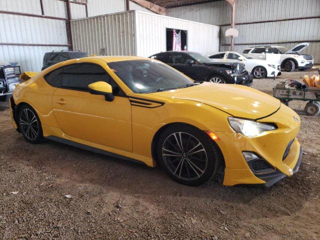 JF1ZNAA17F8706937 - 2015 TOYOTA SCION FR-S ყვითელი ფოტო 4