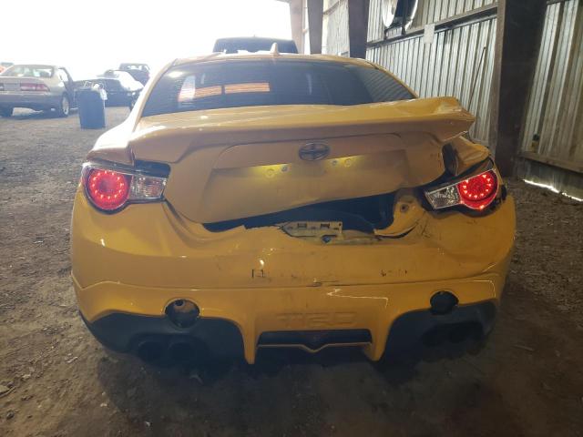 JF1ZNAA17F8706937 - 2015 TOYOTA SCION FR-S ყვითელი ფოტო 6