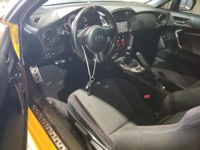 JF1ZNAA17F8706937 - 2015 TOYOTA SCION FR-S ყვითელი ფოტო 8