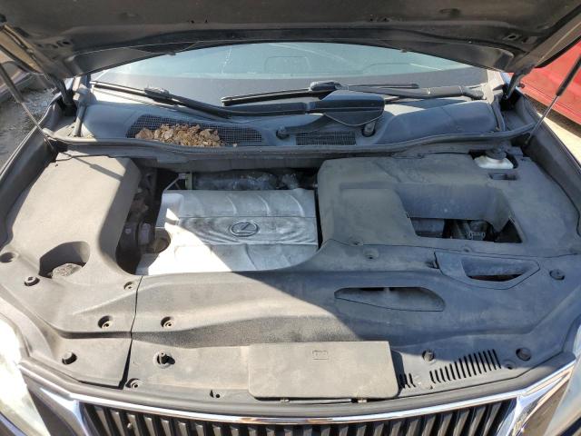 2T2BK1BA6AC048250 - 2010 LEXUS RX 350 BLACK photo 12