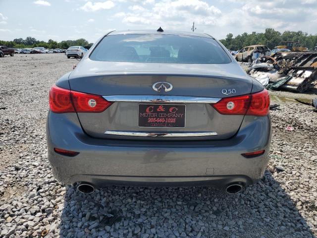 JN1BV7APXFM344938 - 2015 INFINITI Q50 BASE SILVER photo 6