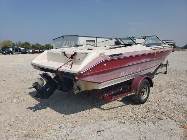 USHD80MDA090 - 1990 MAXU BOAT MAROON photo 4