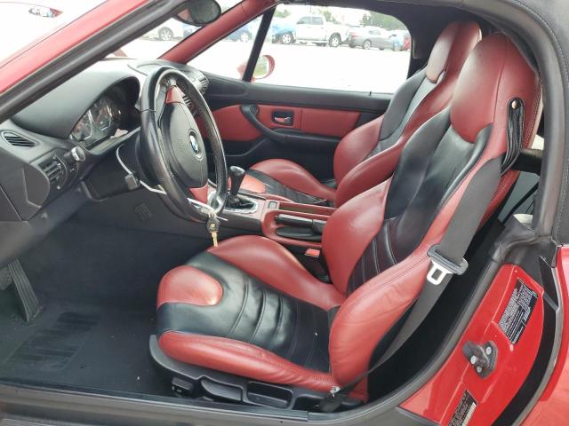 WBSCK9345YLC90252 - 2000 BMW M ROADSTER RED photo 7