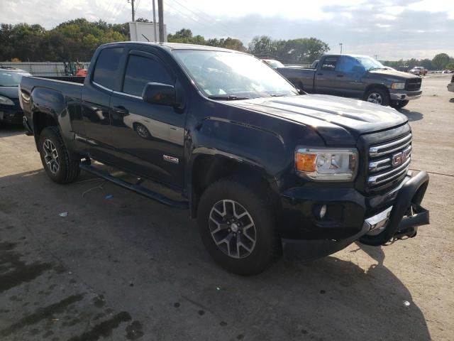 1GTH6BE37F1203048 - 2015 GMC CANYON SLE BLACK photo 4