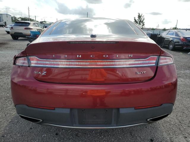 3LN6L5ECXHR631685 - 2017 LINCOLN MKZ RESERVE BURGUNDY photo 6