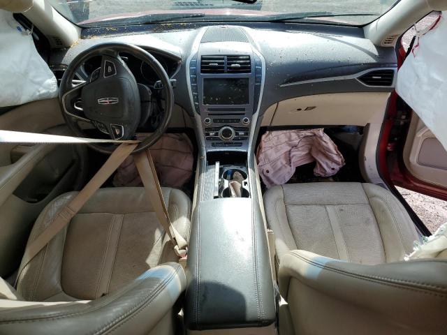 3LN6L5ECXHR631685 - 2017 LINCOLN MKZ RESERVE ბურგუნდია ფოტო 8