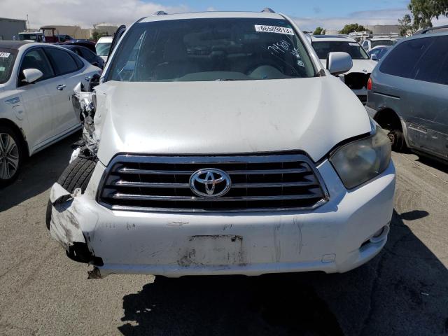 JTEES43A382019049 - 2008 TOYOTA HIGHLANDER SPORT WHITE photo 5