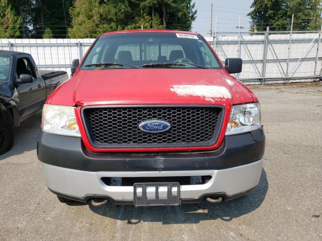 1FTPX14595NA54705 - 2005 FORD F150 RED photo 5