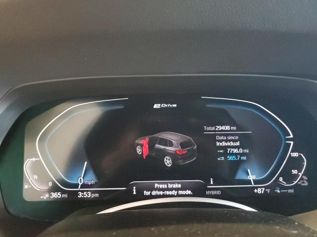 5UXTA6C00N9N01819 - 2022 BMW X5 XDRIVE45E BLACK photo 9