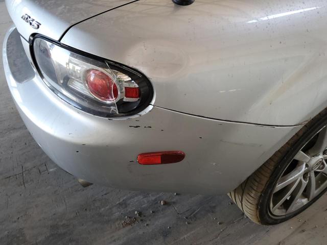 JM1NC25F860110082 - 2006 MAZDA MX-5 MIATA SILVER photo 10