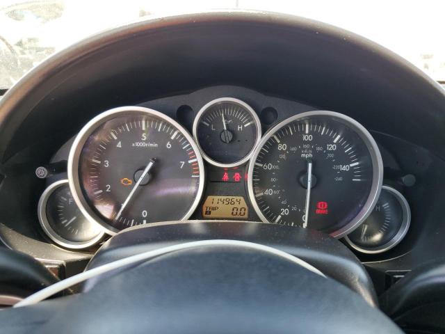 JM1NC25F860110082 - 2006 MAZDA MX-5 MIATA SILVER photo 9