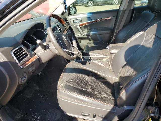 3LNHL2GC7CR806763 - 2012 LINCOLN MKZ BLACK photo 7