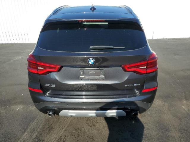 5UXTY5C00M9H84794 - 2021 BMW X3 XDRIVE30I GRAY photo 6