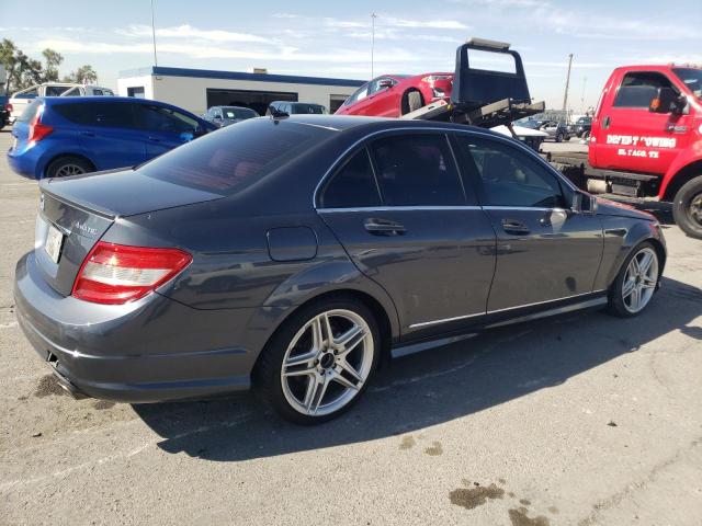 WDDGF8BBXBR185513 - 2011 MERCEDES-BENZ C 300 4MATIC GRAY photo 3