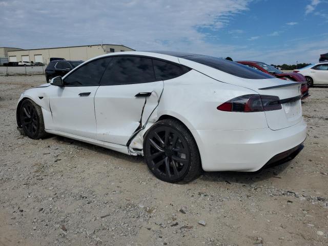 5YJSA1E64MF451416 - 2021 TESLA MODEL S Սպիտակ լուսանկար 2