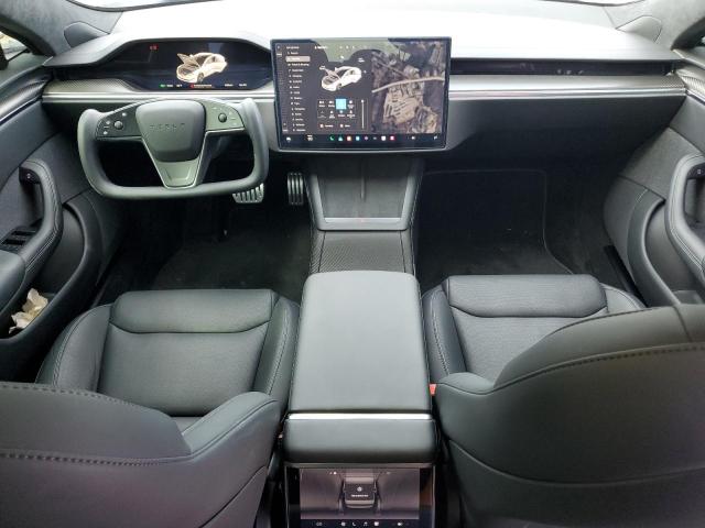 5YJSA1E64MF451416 - 2021 TESLA MODEL S Սպիտակ լուսանկար 8