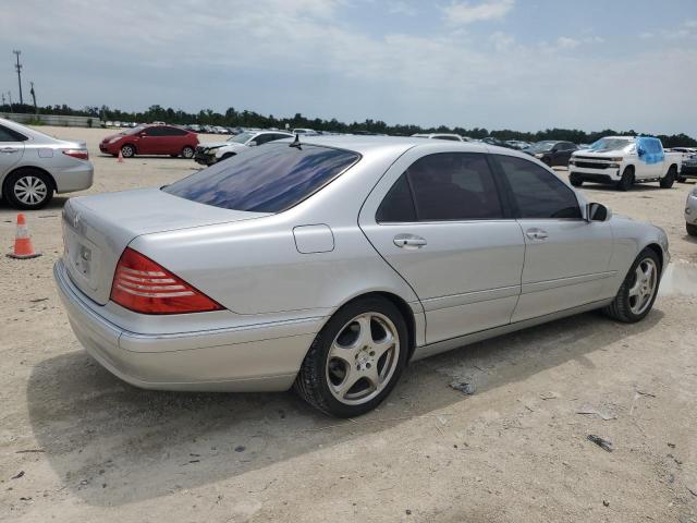 WDBNG75J65A439277 - 2005 MERCEDES-BENZ S 500 SILVER photo 3