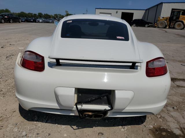 WP0AB29807U782225 - 2007 PORSCHE CAYMAN S WHITE photo 6