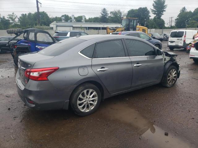 3N1AB7AP0KL603316 - 2019 NISSAN SENTRA S GRAY photo 3