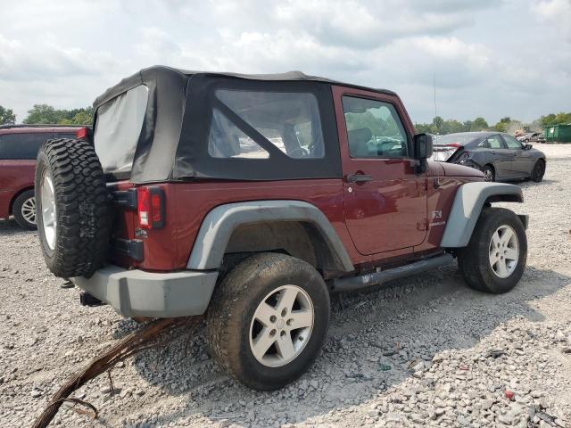1J4FA24159L790939 - 2009 JEEP WRANGLER X RED photo 3