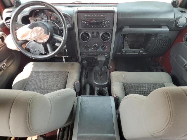 1J4FA24159L790939 - 2009 JEEP WRANGLER X RED photo 8