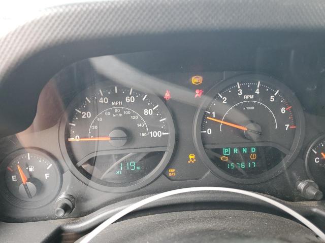 1J4FA24159L790939 - 2009 JEEP WRANGLER X RED photo 9