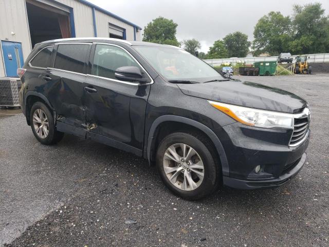 5TDJKRFH7FS128886 - 2015 TOYOTA HIGHLANDER XLE Qara foto 4