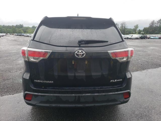 5TDJKRFH7FS128886 - 2015 TOYOTA HIGHLANDER XLE Qara foto 6