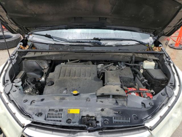 5TDKKRFH7FS079225 - 2015 TOYOTA HIGHLANDER XLE Qara foto 12