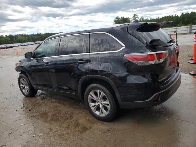 5TDKKRFH7FS079225 - 2015 TOYOTA HIGHLANDER XLE Qara foto 2
