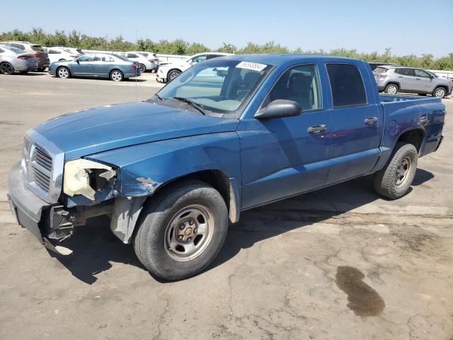 1D7HE28K65S193522 - 2005 DODGE DAKOTA QUAD BLUE photo 1