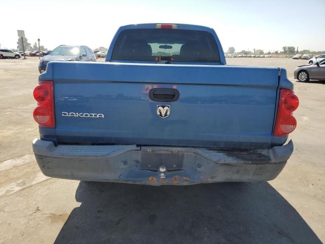 1D7HE28K65S193522 - 2005 DODGE DAKOTA QUAD BLUE photo 6