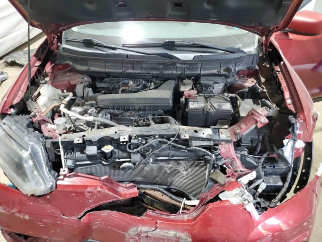 KNMAT2MV0GP606686 - 2016 NISSAN ROGUE S RED photo 12