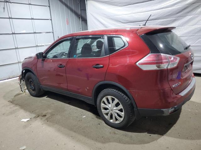 KNMAT2MV0GP606686 - 2016 NISSAN ROGUE S RED photo 2